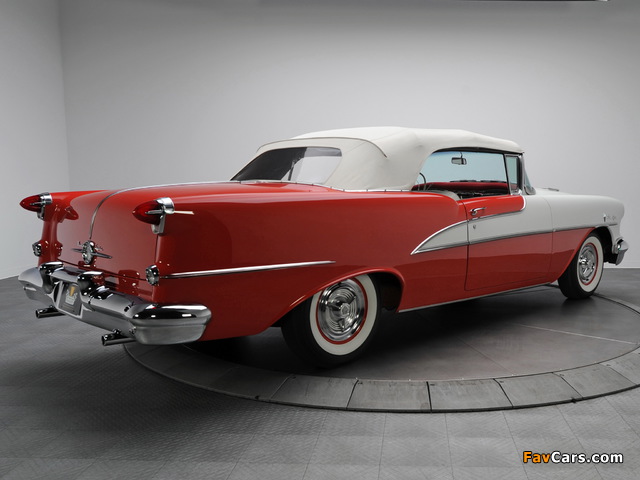 Oldsmobile 98 Starfire Convertible (3067DX) 1955 pictures (640 x 480)