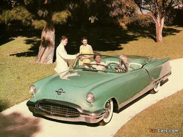 Photos of Oldsmobile Starfire Convertible Concept Car 1953 (640 x 480)