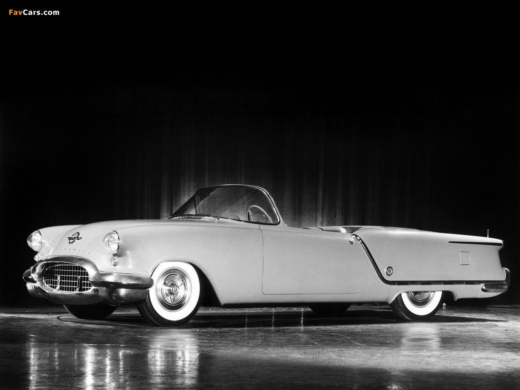 Photos of Oldsmobile Starfire Convertible Concept Car 1953 (1024 x 768)