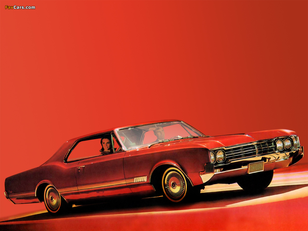 Oldsmobile Starfire 2-door Hardtop Coupe 1966 wallpapers (1024 x 768)