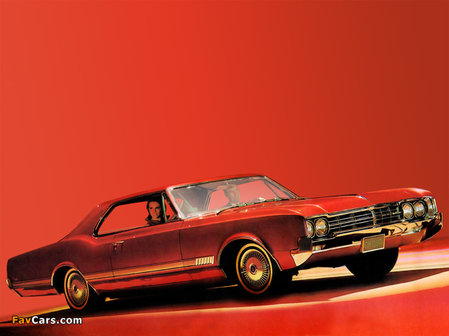 Oldsmobile Starfire 2-door Hardtop Coupe 1966 wallpapers (640 x 480)