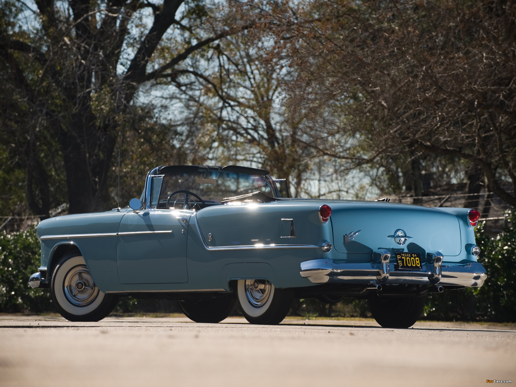 Oldsmobile Super 88 Convertible 1954 wallpapers (2048 x 1536)