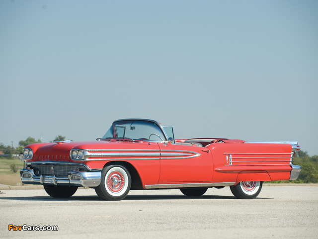 Oldsmobile Super 88 J-2 Convertible (3667DTX) 1958 wallpapers (640 x 480)