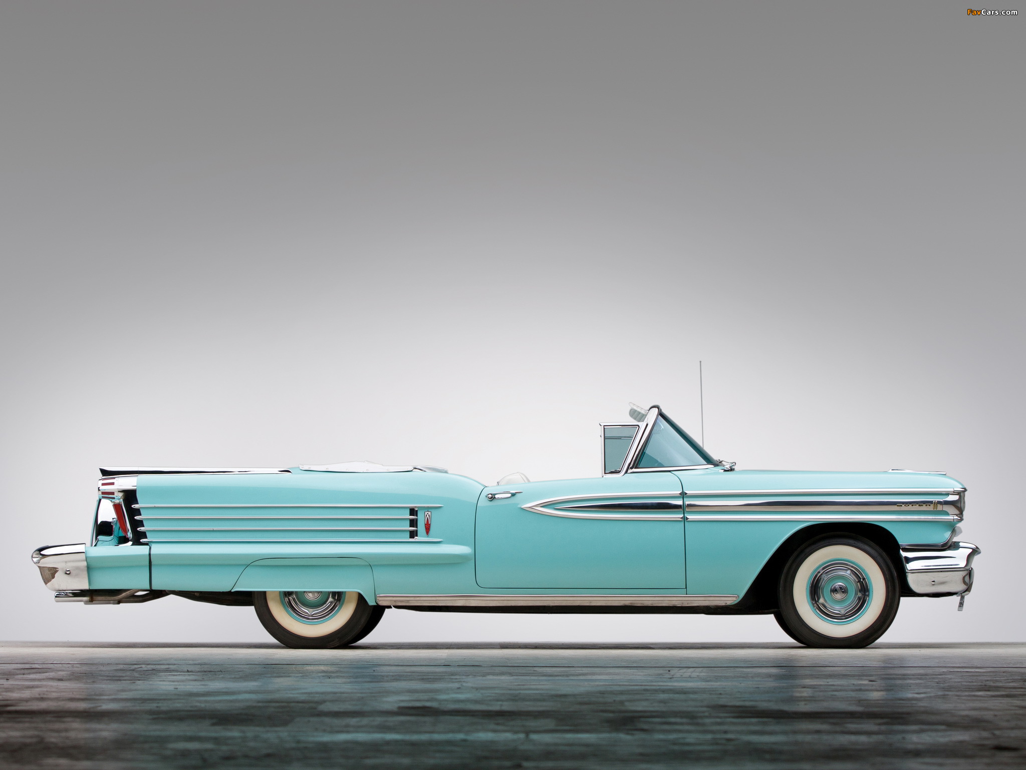 Pictures of Oldsmobile Super 88 J-2 Convertible (3667DTX) 1958 (2048 x 1536)