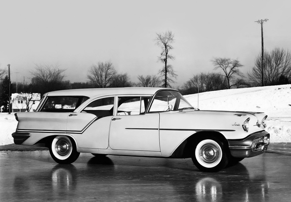 Oldsmobile Super 88 Fiesta Station Wagon 1957 wallpapers
