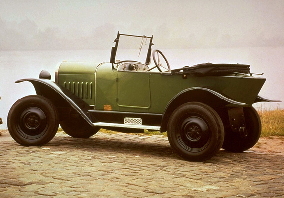 Opel 4/12 Ps Laubfrosch De 1924  Rainette - Verte - odel Car - 1/18
