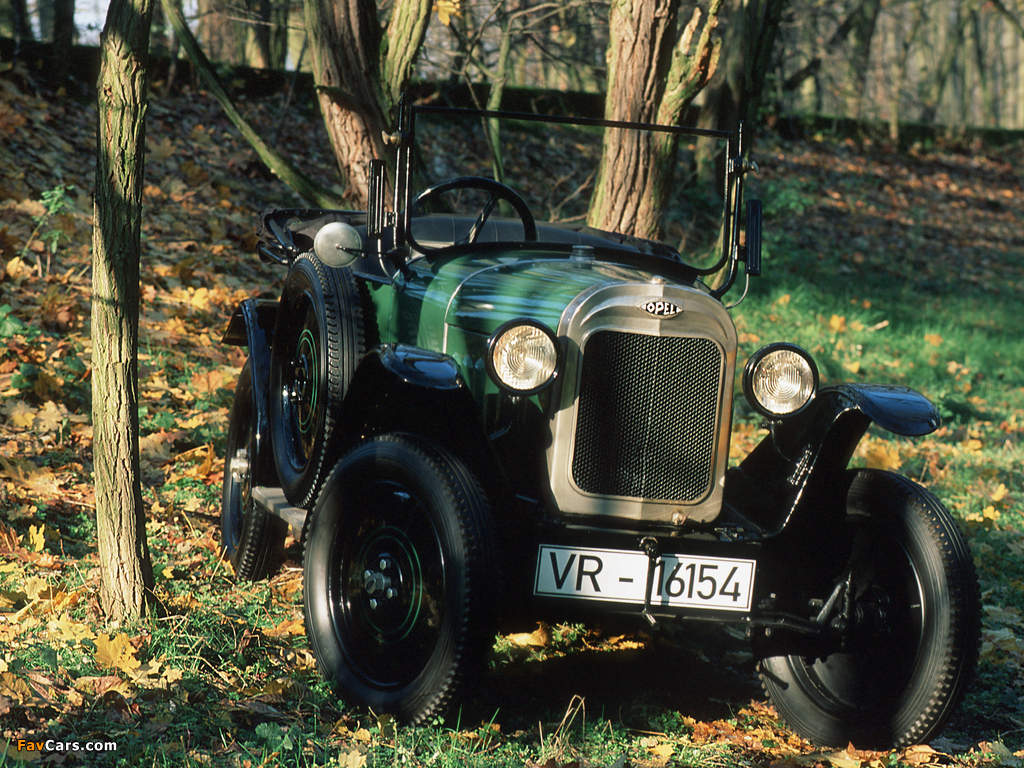 Opel 4/12 PS Laubfrosch 1924–26 wallpapers (1024 x 768)