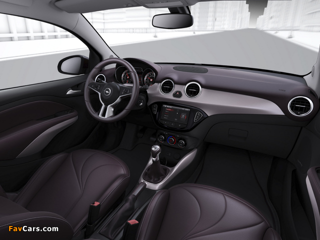 Opel Adam Glam 2013 photos (640 x 480)