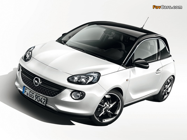 Opel Adam Black Pack 2013 pictures (640 x 480)