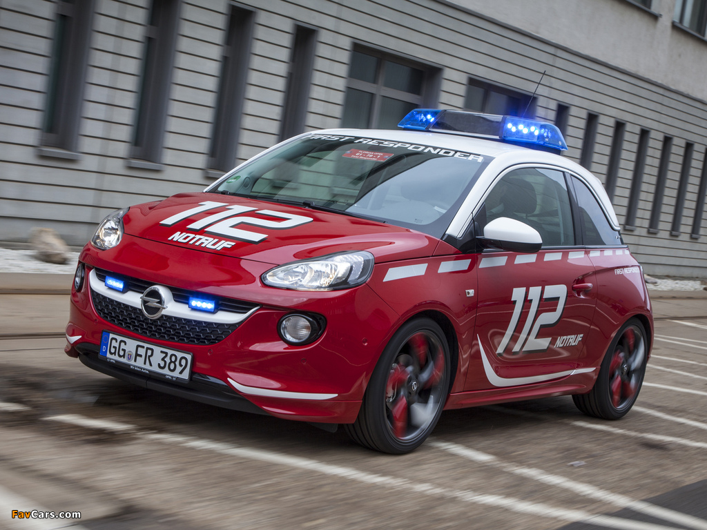 Pictures of Opel Adam Feuerwehr 2013 (1024 x 768)