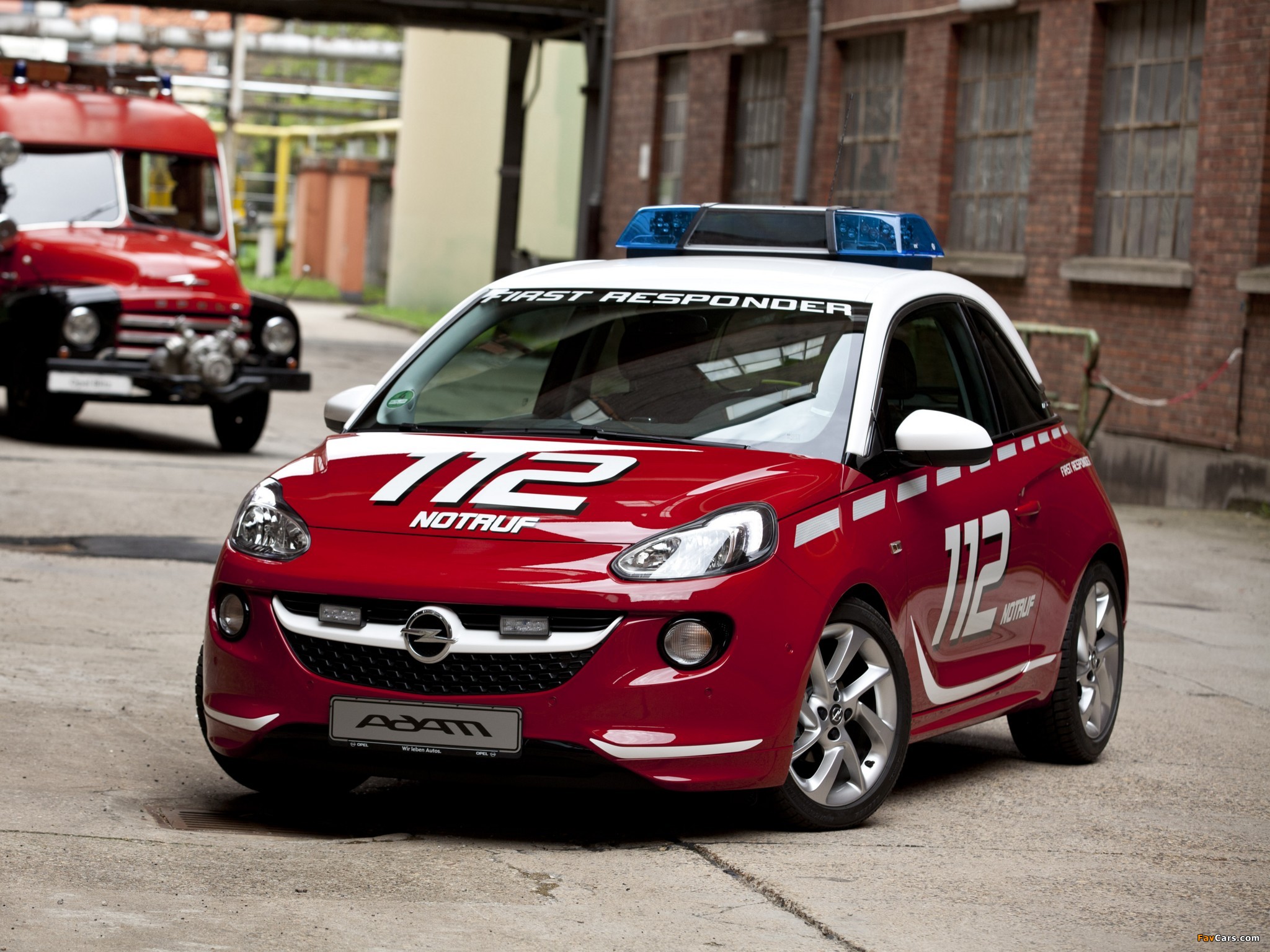 Opel Adam Feuerwehr 2013 wallpapers (2048 x 1536)