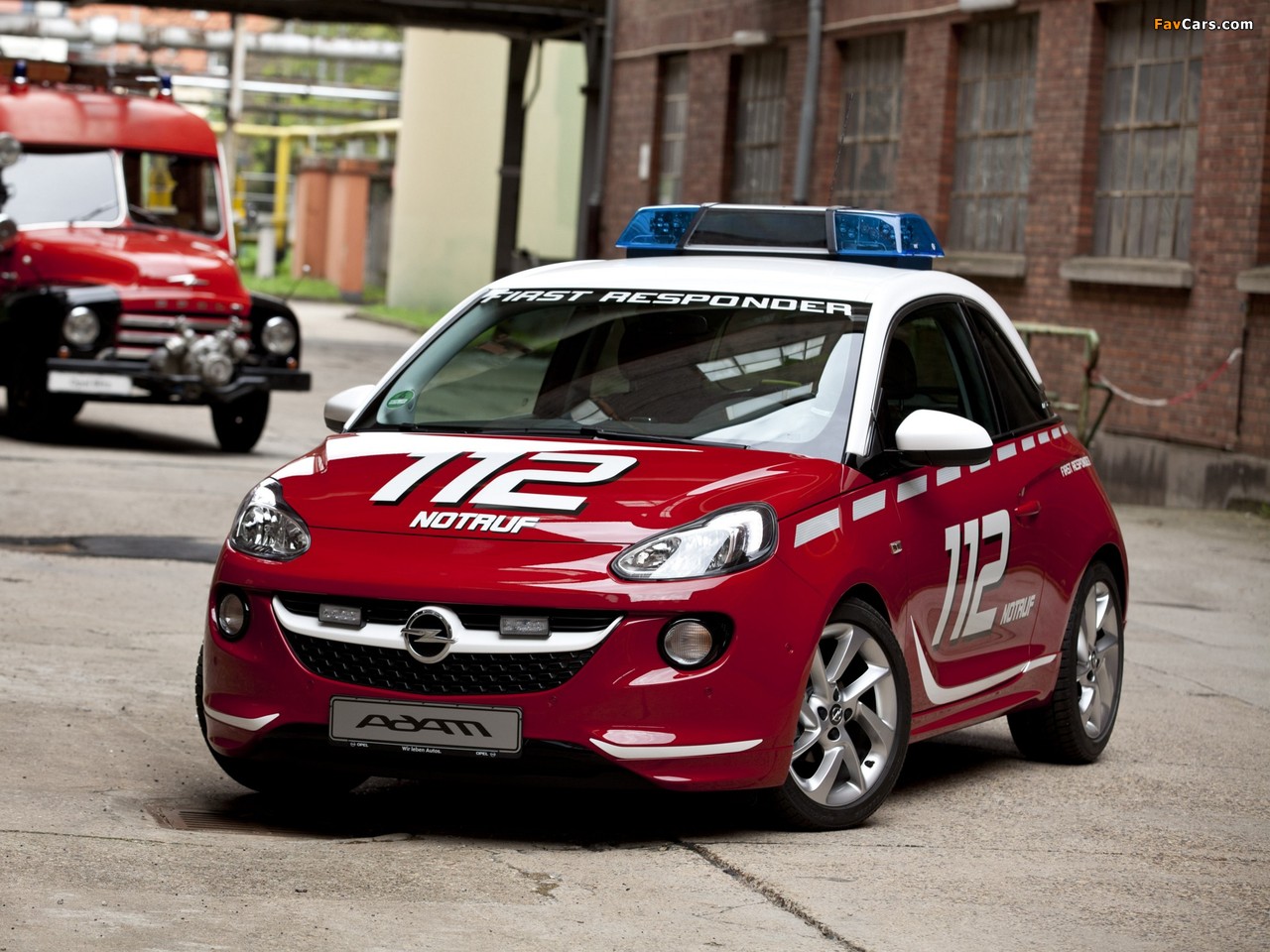 Opel Adam Feuerwehr 2013 wallpapers (1280 x 960)