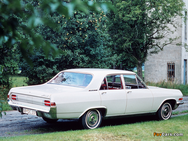 Opel Admiral (A) 1964–68 pictures (640 x 480)