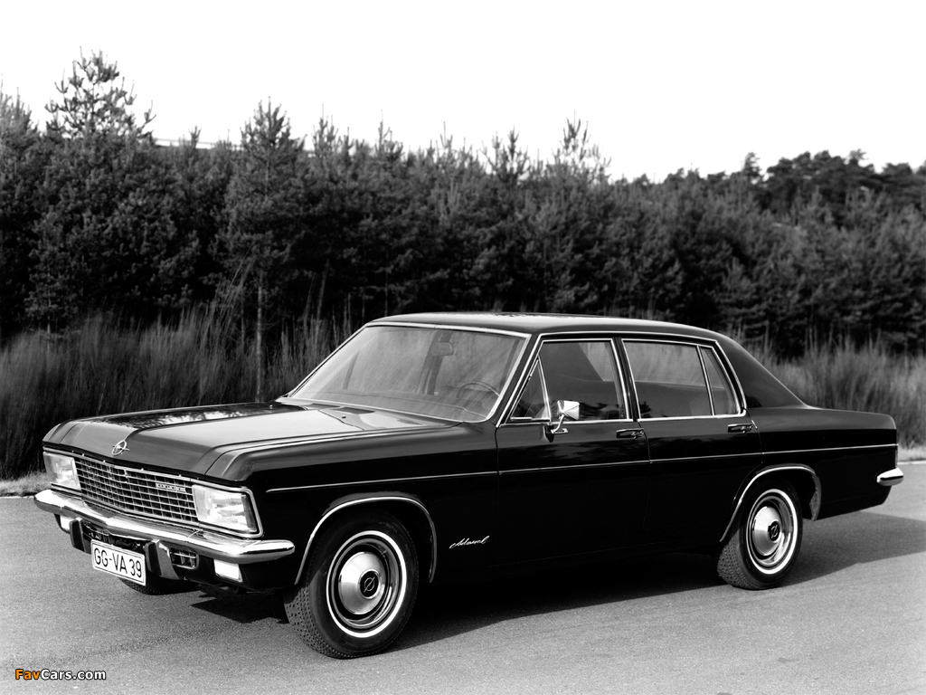 Opel Admiral (B) 1969–77 photos (1024 x 768)