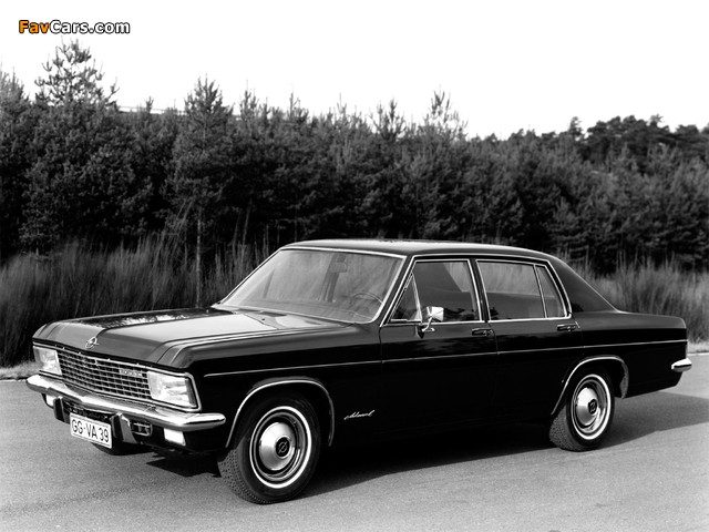 Opel Admiral (B) 1969–77 photos (640 x 480)