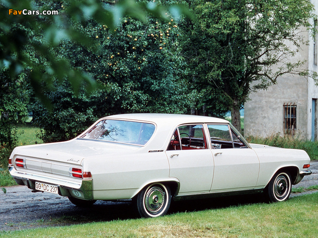 Pictures of Opel Admiral (A) 1964–68 (640 x 480)