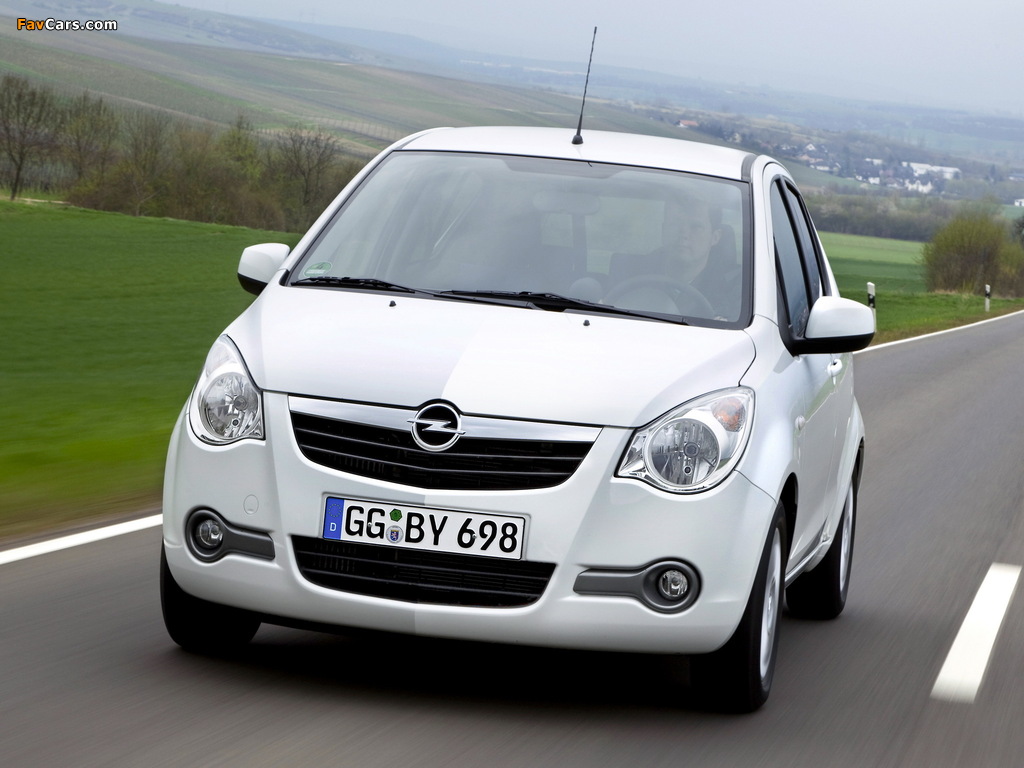 Images of Opel Agila ecoFLEX (B) 2009 (1024 x 768)