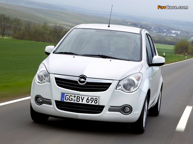 Images of Opel Agila ecoFLEX (B) 2009 (640 x 480)