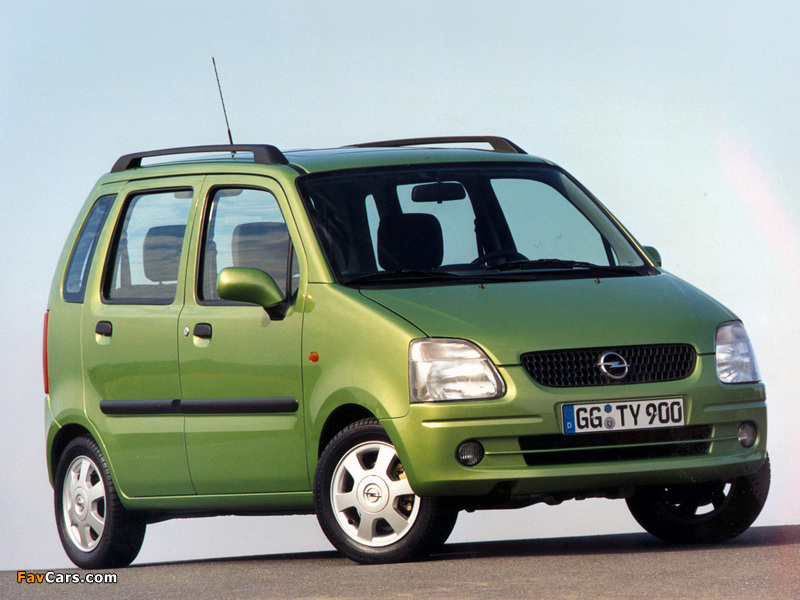 Opel Agila (A) 2000–04 photos (800 x 600)