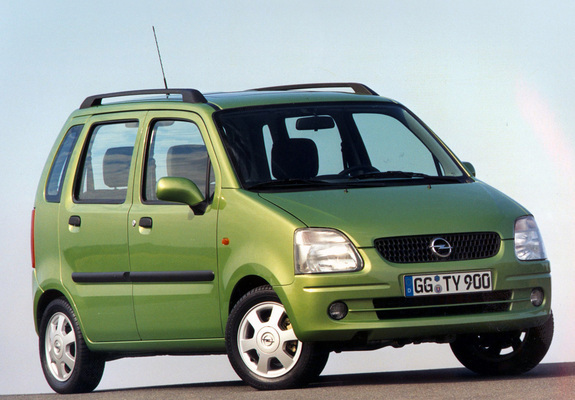 Opel Agila (A) 2000–04 photos