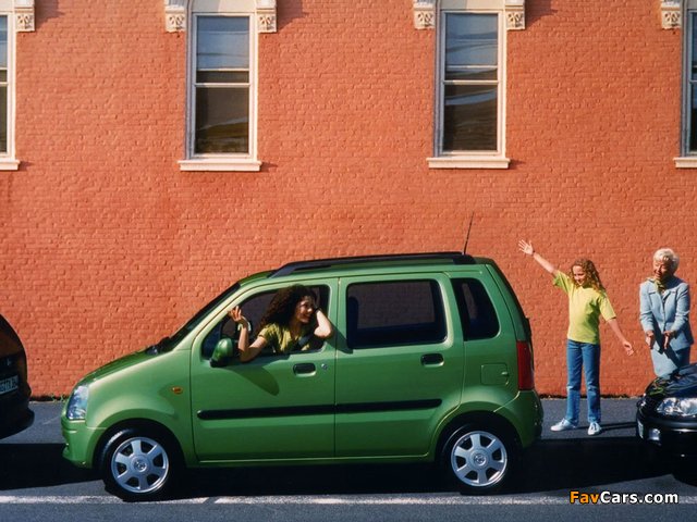 Opel Agila (A) 2000–04 photos (640 x 480)