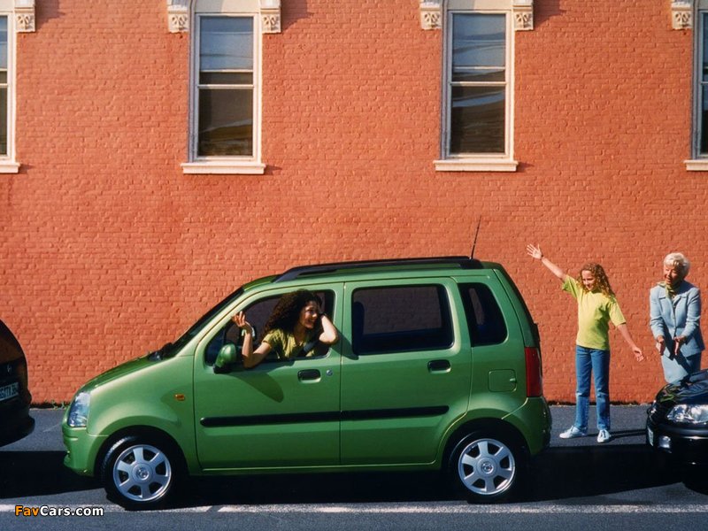 Opel Agila (A) 2000–04 photos (800 x 600)