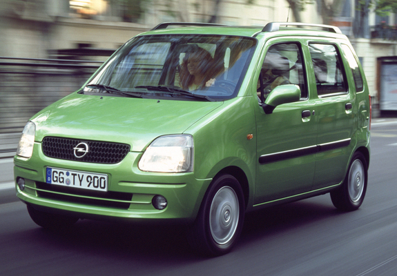 Opel Agila (A) 2000–04 wallpapers