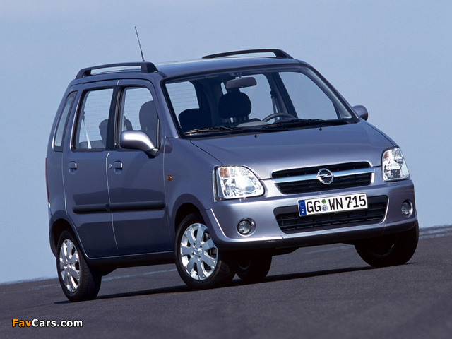 Opel Agila (A) 2004–07 images (640 x 480)