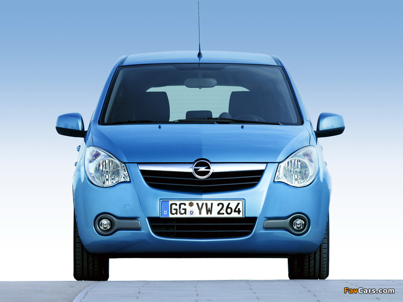 Opel Agila (B) 2008 images (800 x 600)