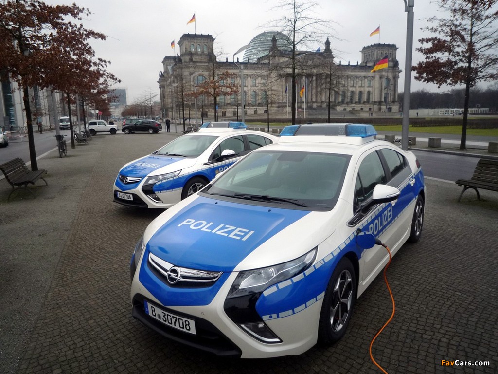 Pictures of Opel Ampera Polizei 2011 (1024 x 768)