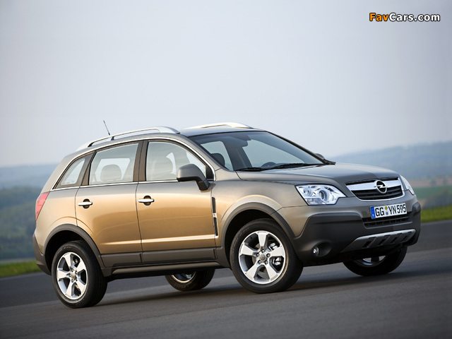 Opel Antara 2006–10 photos (640 x 480)