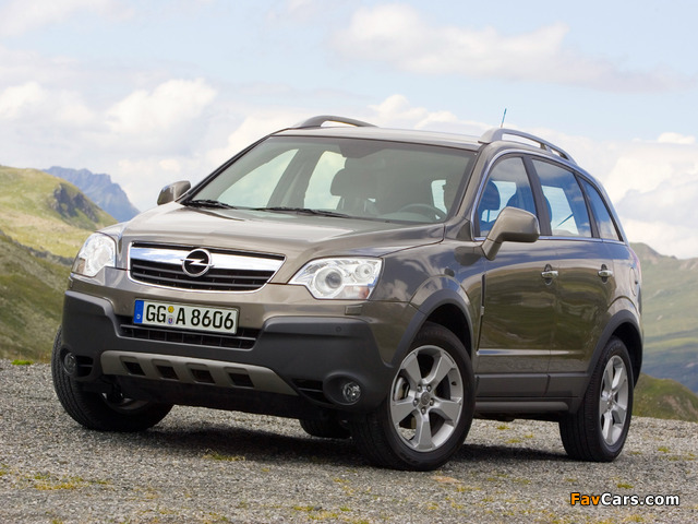 Opel Antara 2006–10 wallpapers (640 x 480)