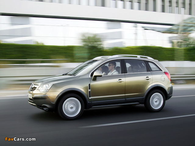 Opel Antara 2006–10 wallpapers (640 x 480)