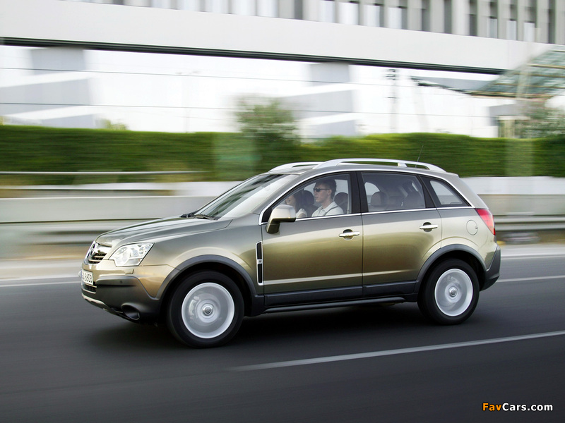 Opel Antara 2006–10 wallpapers (800 x 600)