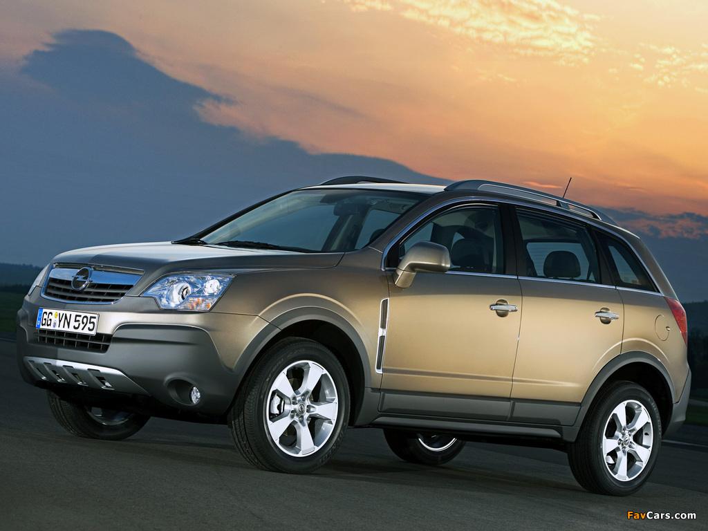 Opel Antara 2006–10 wallpapers (1024 x 768)