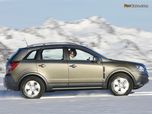 Opel Antara 2006–10 wallpapers (640 x 480)