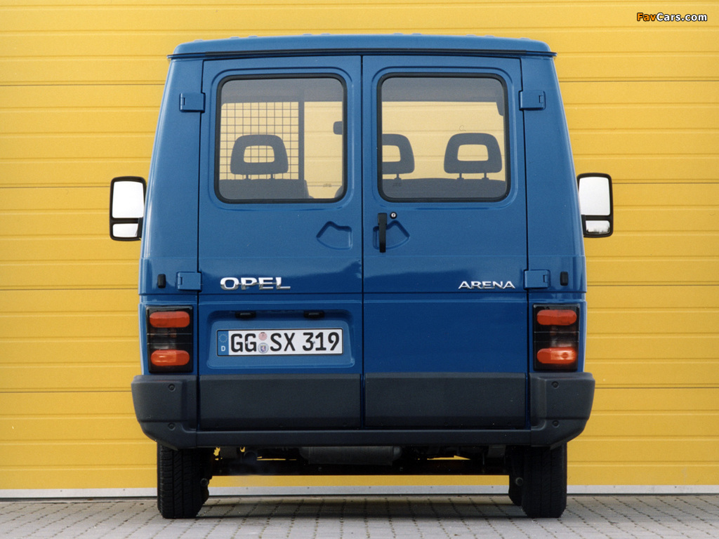 Opel Arena Van 1998–2000 images (1024 x 768)
