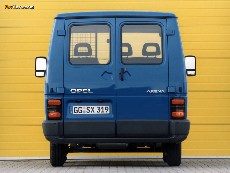 Opel Arena Van 1998–2000 images (800 x 600)