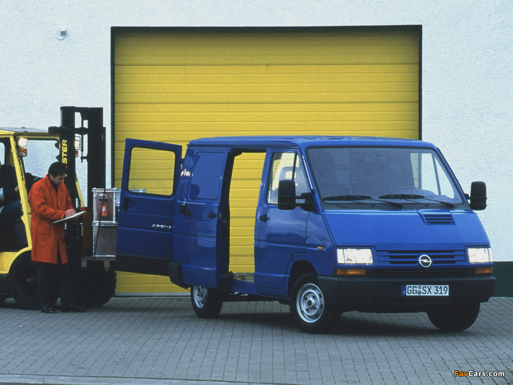 Opel Arena Van 1998–2000 photos (1024 x 768)
