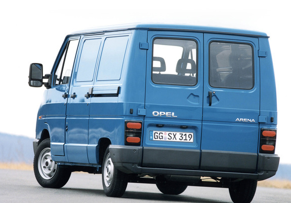 Pictures of Opel Arena Van 1998–2000