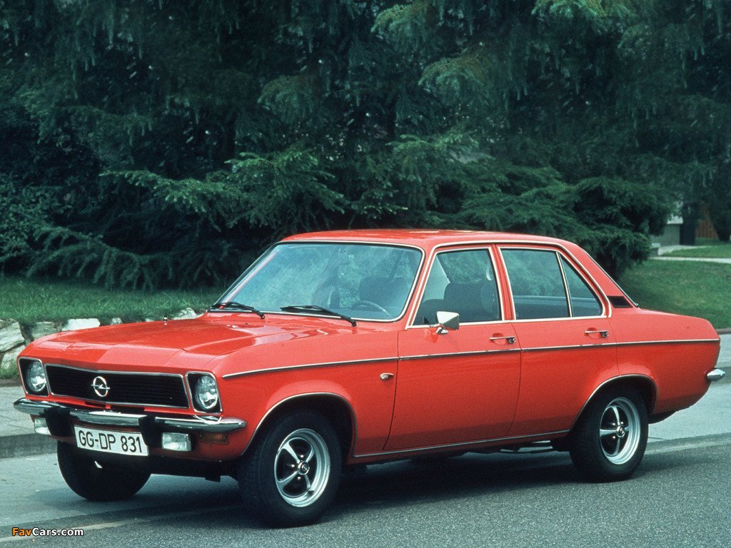 Images of Opel Ascona Sedan (A) 1970–75 (1024 x 768)