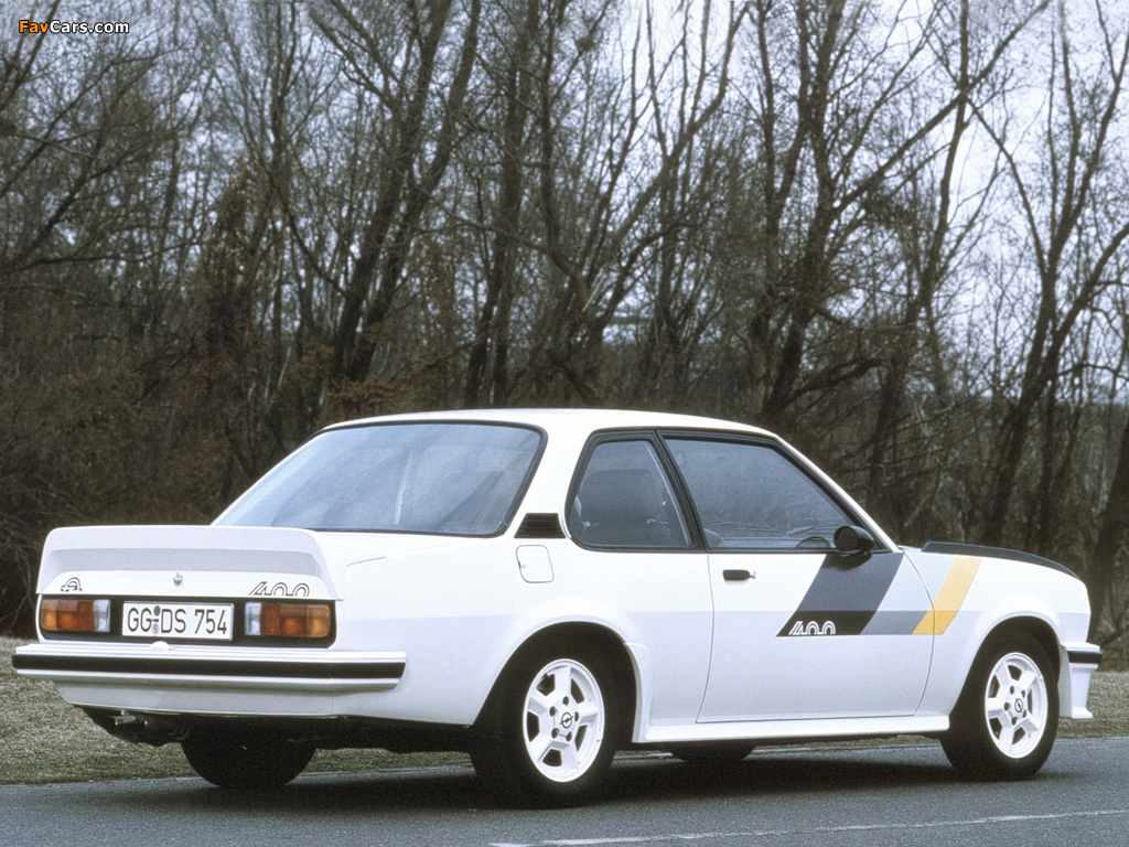 Images of Opel Ascona 400 (B) 1979–81 (1024 x 768)