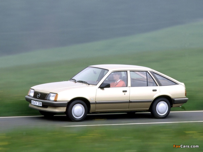 Images of Opel Ascona CC (C2) 1984–86 (800 x 600)