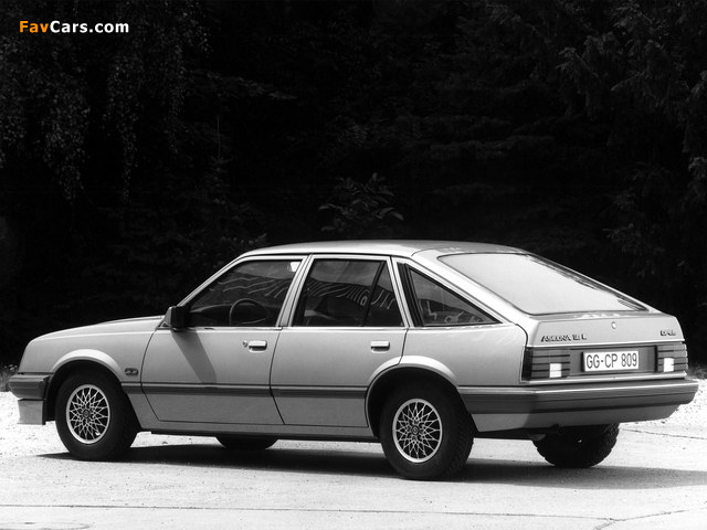 Images of Opel Ascona CC CD (C2) 1984–86 (640 x 480)