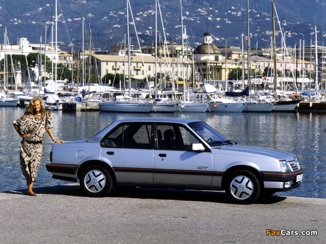 Images of Opel Ascona GT (C3) 1986–87 (640 x 480)
