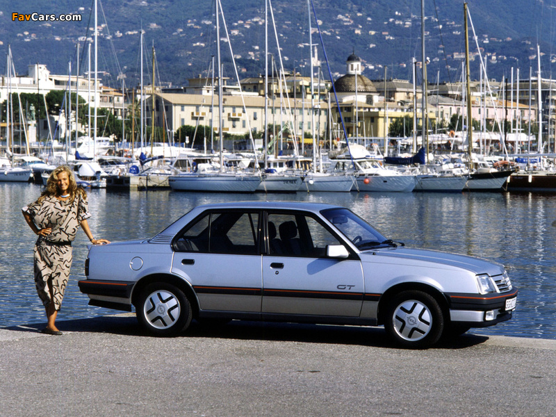 Images of Opel Ascona GT (C3) 1986–87 (800 x 600)