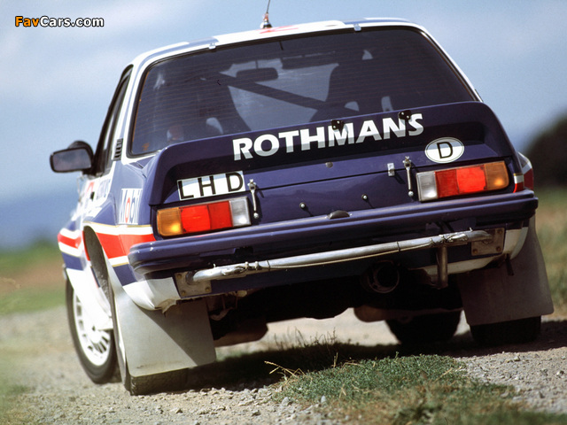 Images of Opel Ascona B400 Rally Version (B) (640 x 480)