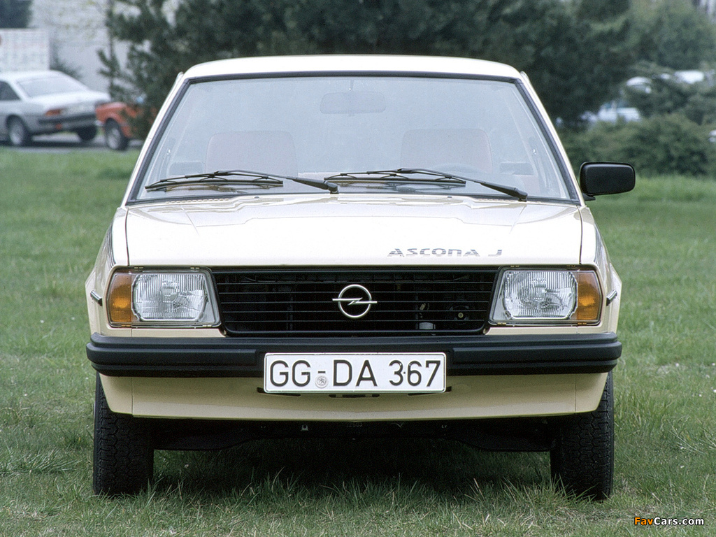 Opel Ascona J (B) 1975–81 images (1024 x 768)