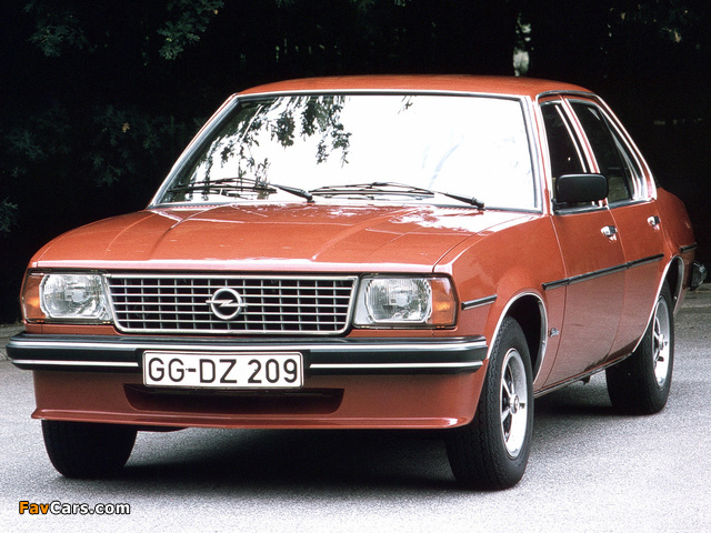 Opel Ascona Berlina (B) 1975–81 photos (640 x 480)