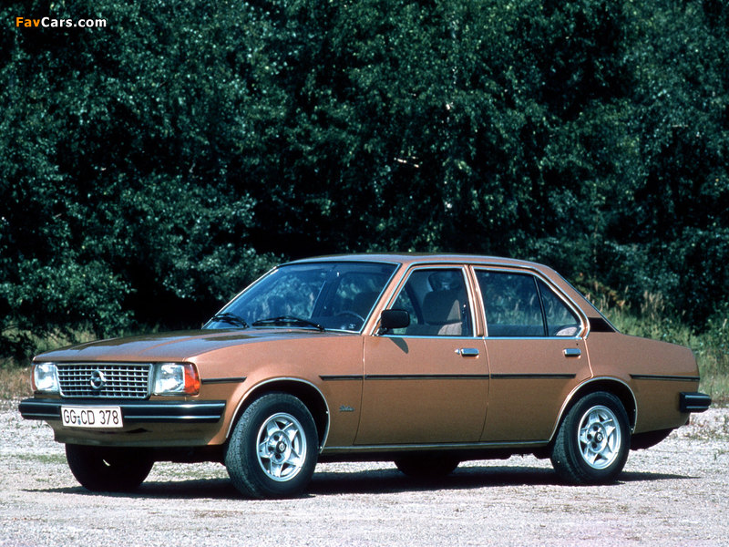 Opel Ascona Berlina (B) 1975–81 photos (800 x 600)